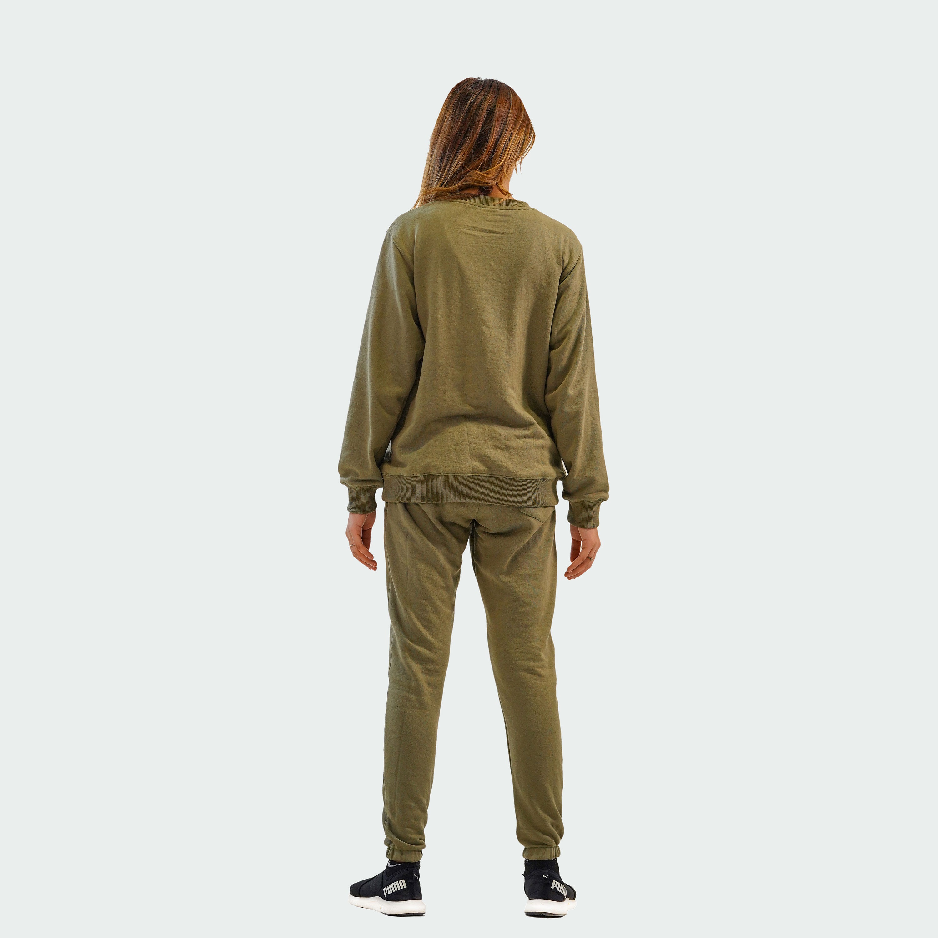 Cozy Unisex Athletic Wear - Olive Green