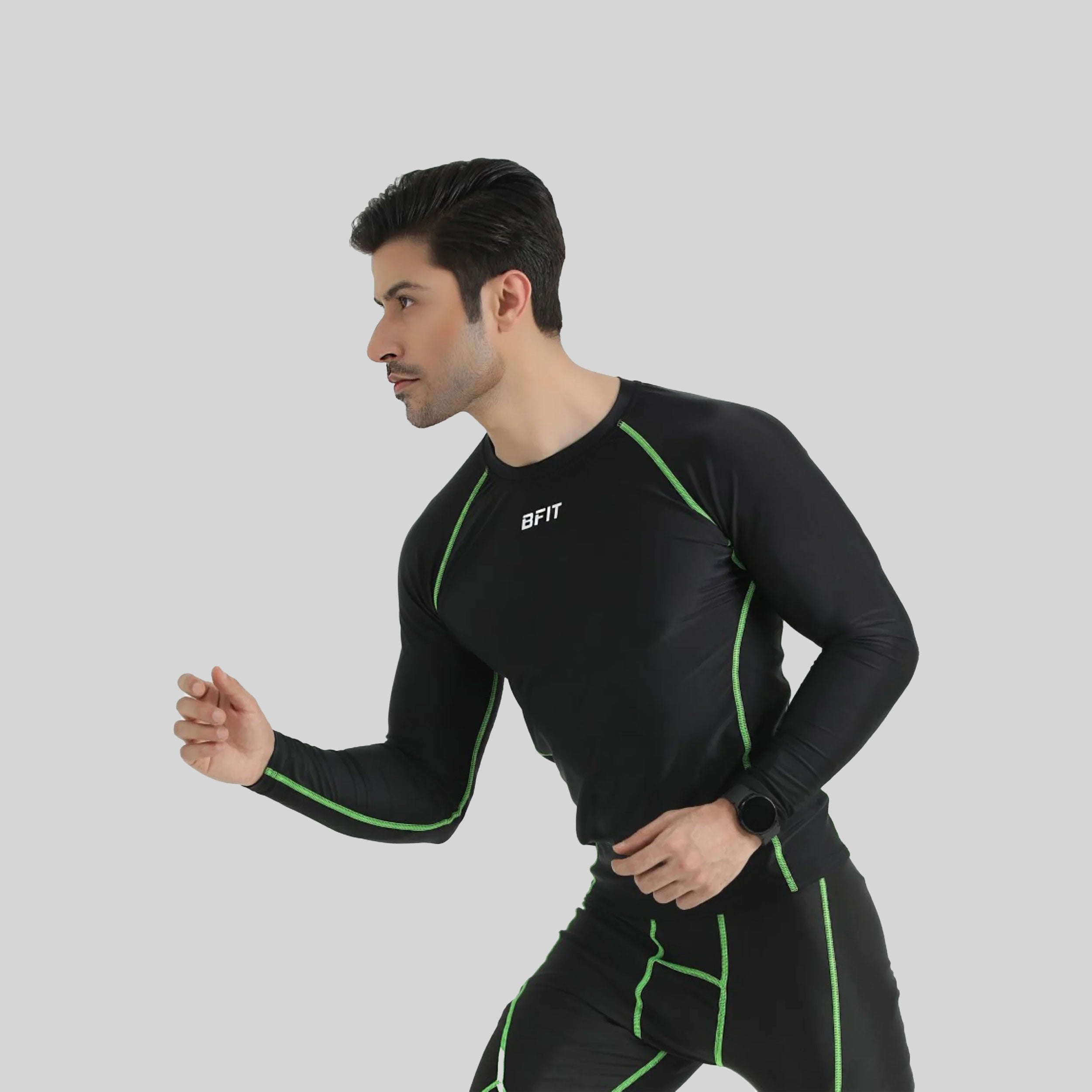 Men's Athletic Base Layer Cross Compression Set