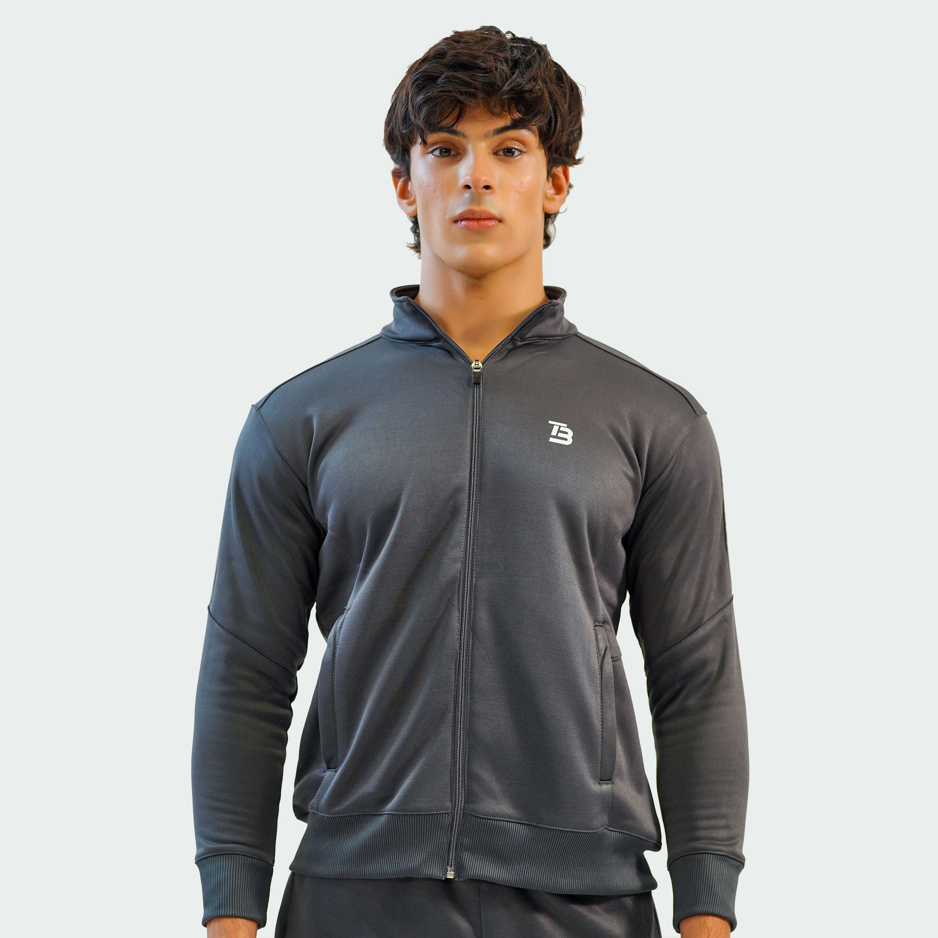 Zip-Up Athletic Gear Tracksuit