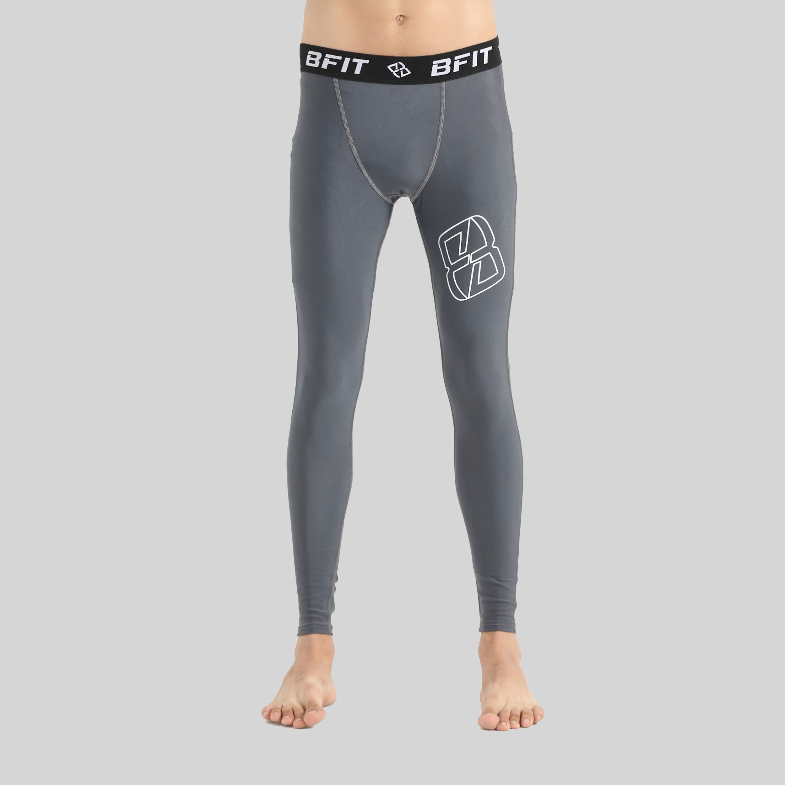 Men's Athletic Base Layer Compression Set - Grey