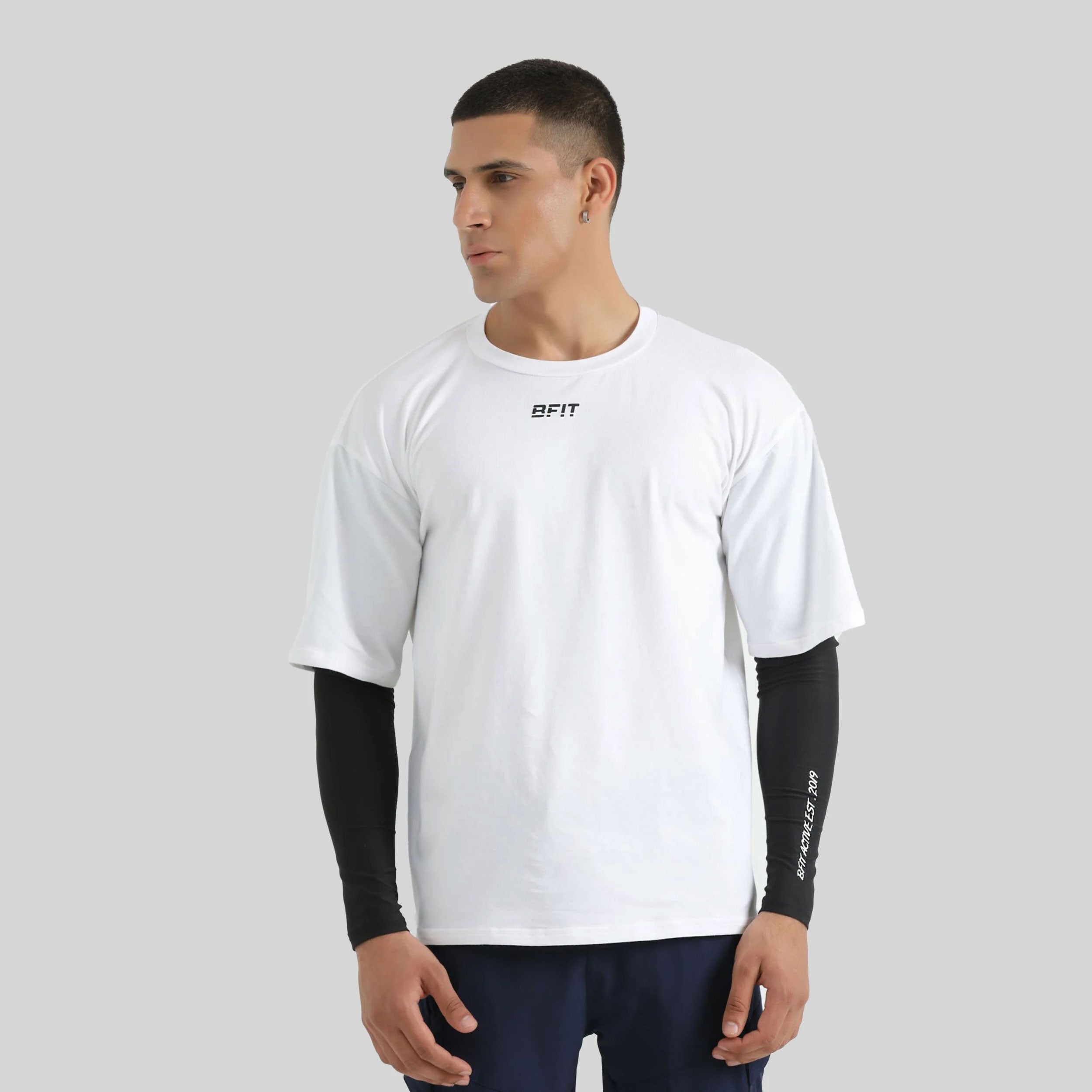 Oversized Shirts Absorbed Compression Sleeves