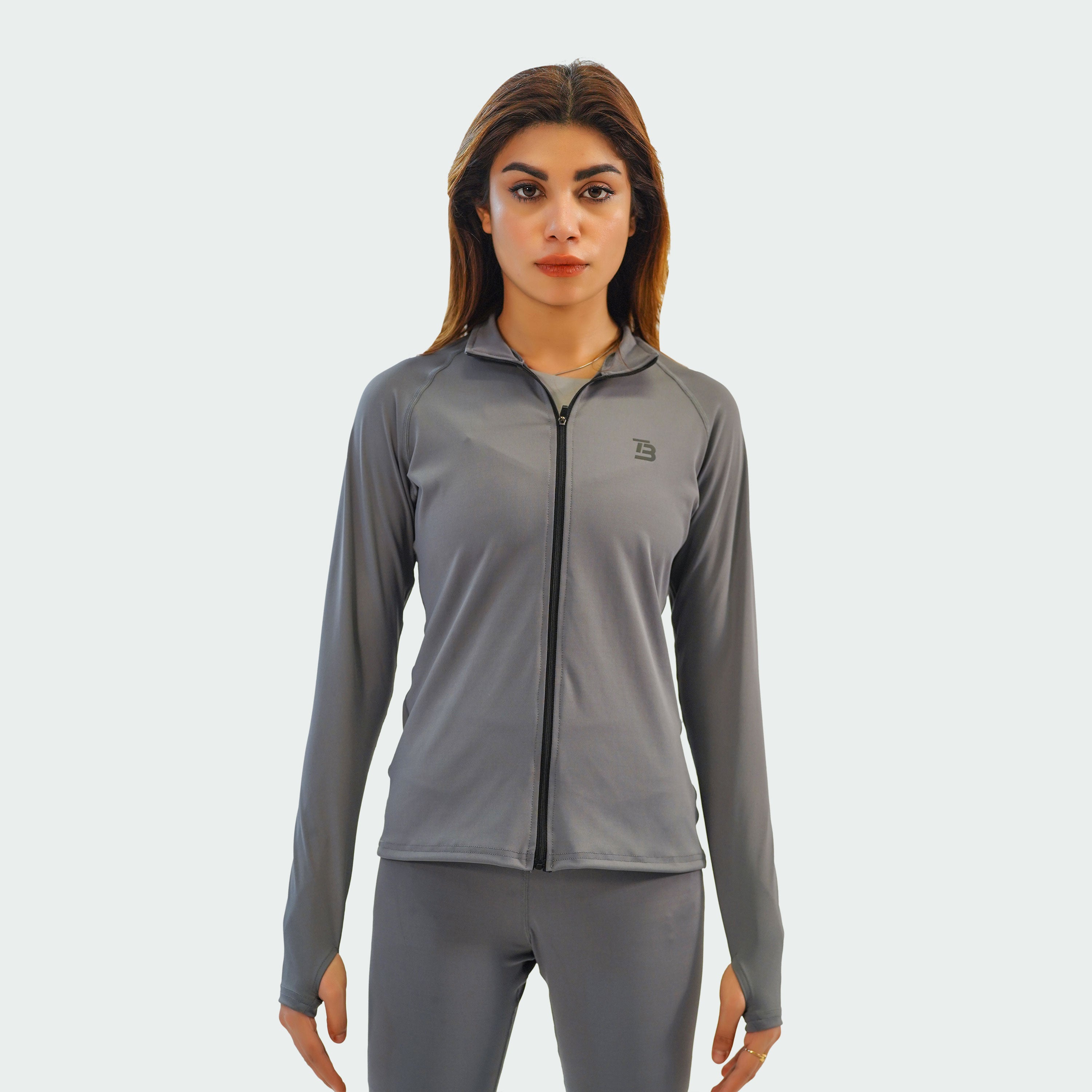 Zipper Attire - Grey