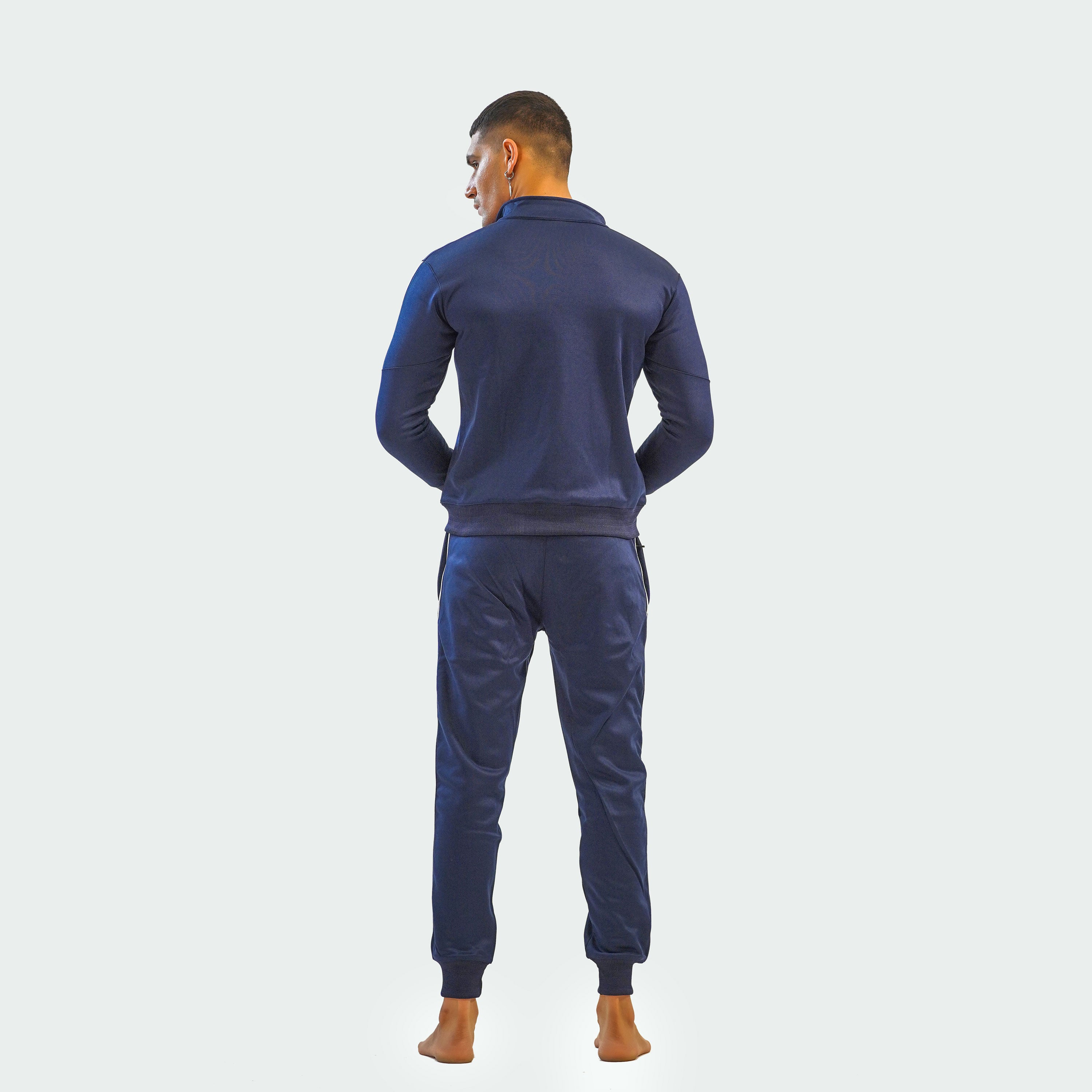 Zip-Up Athletic Gear Tracksuit