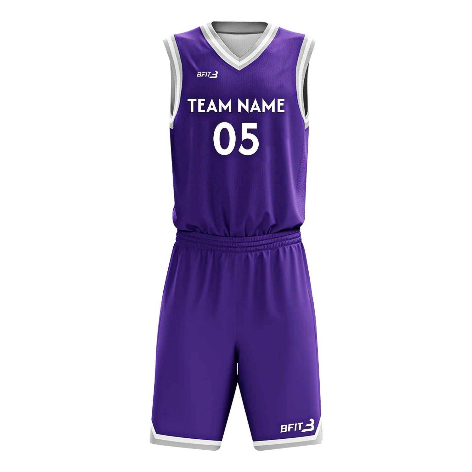 Athletic Basketball Uniform Set