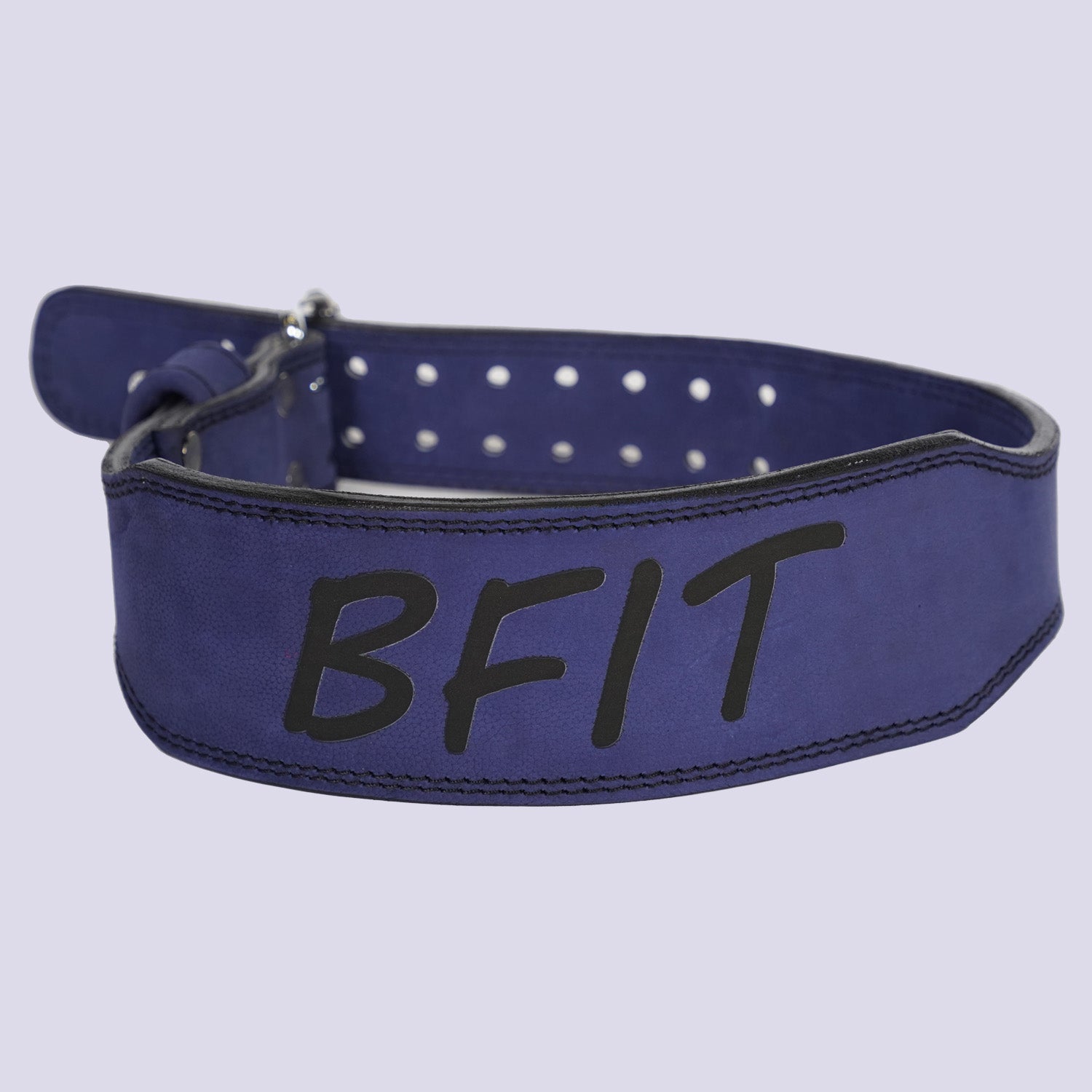 Suede Leather 4-inch Wide Weight Lifting Belt