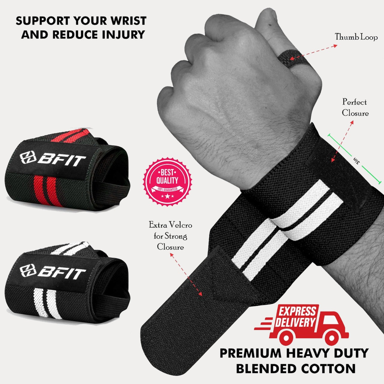 Wrist Wraps for Men and Women